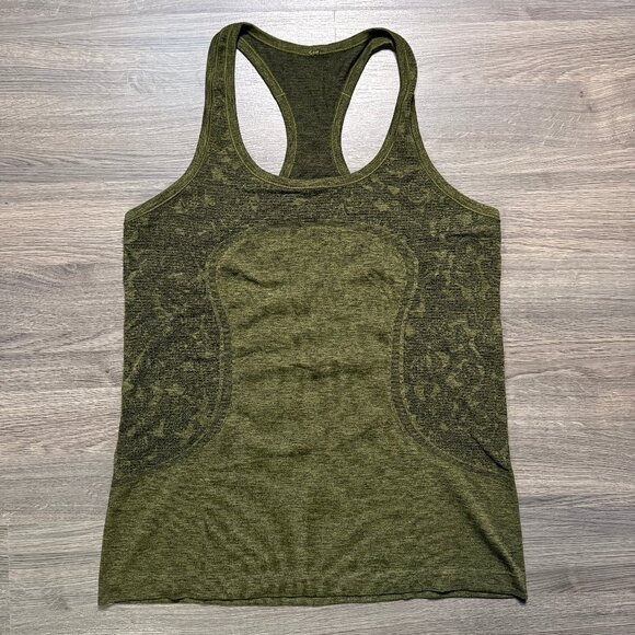 Lululemon Women's Swiftly Tech Racerback - Dark Green - Picture 2 of 6